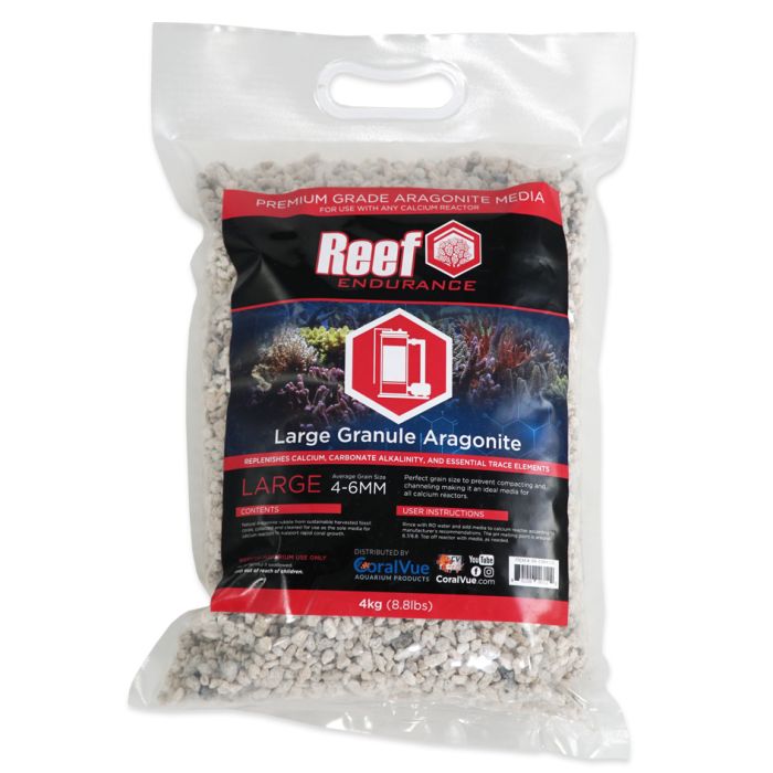 Reef Endurance Large Calcium Reactor Media, Pack of Four (16kg) Reef Endurance Large Calcium Reactor Media, Pack of Four (16kg)